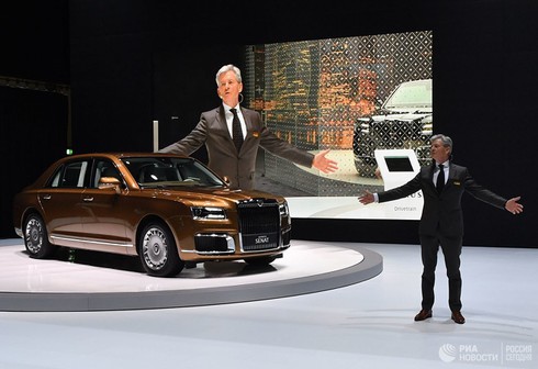 Siêu xe Aurus của Tổng thống Nga Putin tung bản thương mại