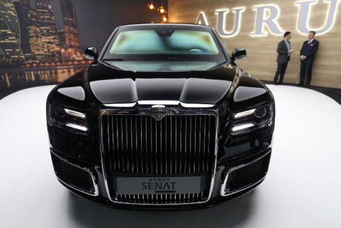 Siêu xe Aurus của Tổng thống Nga Putin tung bản thương mại