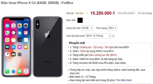 Cua hang 'dim gia' iPhone xach tay, khach buc xuc vi bi moi tien hinh anh 3