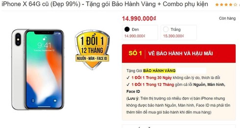 Cua hang 'dim gia' iPhone xach tay, khach buc xuc vi bi moi tien hinh anh 4