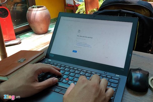 Nhieu website so, nganh o TP.HCM gap truc trac, khong the truy cap hinh anh 1