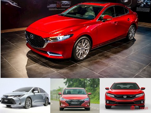 Sedan hạng C: Mẫu xe nào có thể lật 'ngôi' của Mazda3? - ảnh 1