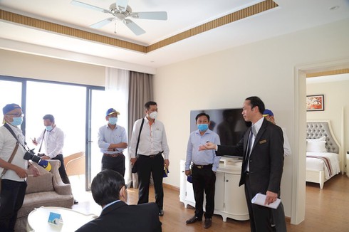 Khánh Hòa công bố mô hình khách sạn điển hình chủ động phòng chống virus nCoV - ảnh 3
