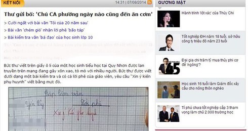 Báo Tiền Phong: Tạm ngừng trang Tấm Gương, phạt nặng cá nhân vi phạm - ảnh 1