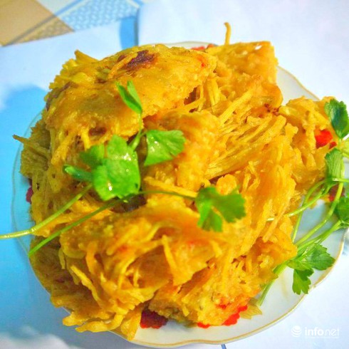 Cách làm bánh khoai lang chiên giòn - món nhớ của mùa đông Hà Nội - ảnh 5