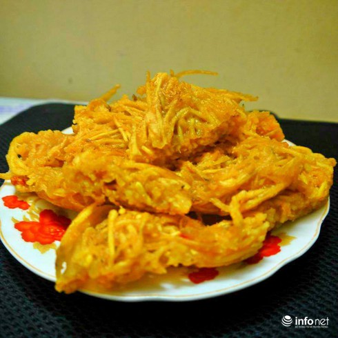 Cách làm bánh khoai lang chiên giòn - món nhớ của mùa đông Hà Nội - ảnh 3
