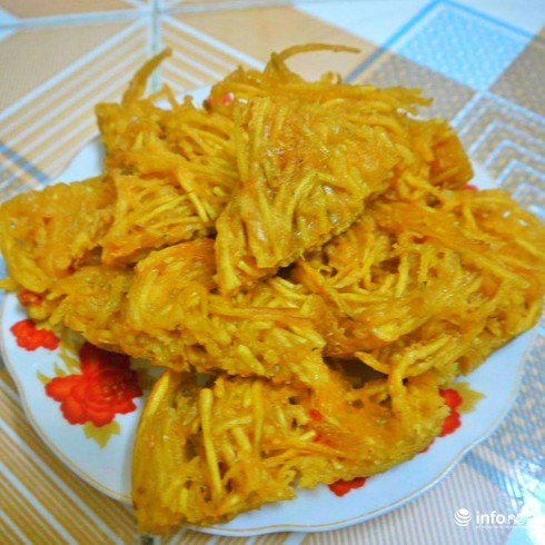 Cách làm bánh khoai lang chiên giòn - món nhớ của mùa đông Hà Nội - ảnh 1