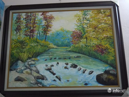 Ngắm những bức tranh đầy sức sống của chàng họa sỹ câm điếc - ảnh 5