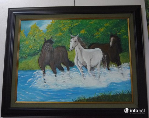 Ngắm những bức tranh đầy sức sống của chàng họa sỹ câm điếc - ảnh 6