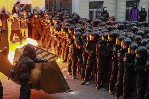 Chùm ảnh người Ukraina biểu tình đòi gia nhập EU - ảnh 18