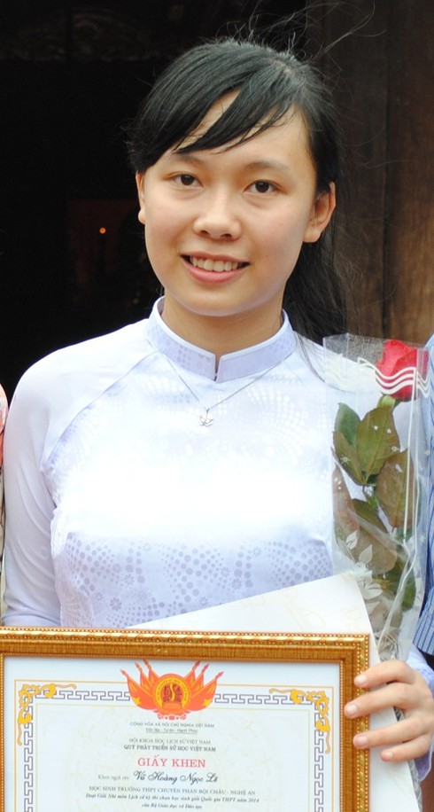 Nữ sinh hai năm liền “ẵm” giải quốc gia môn Sử - ảnh 1