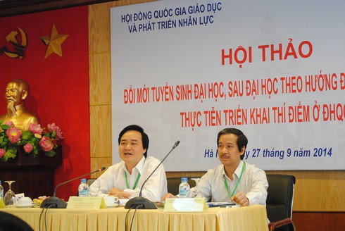Các chuyên gia nói gì về phương án thi đại học 2015 của ĐHQG Hà Nội? - ảnh 1