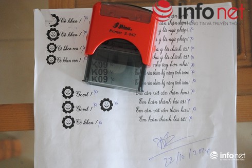 Đánh giá học sinh tiểu học: Ngộ nghĩnh những con dấu - ảnh 2