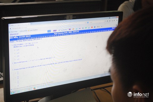 ĐHQGHN tổ chức thi thử bài thi đánh giá năng lực ĐH năm 2015 - ảnh 11