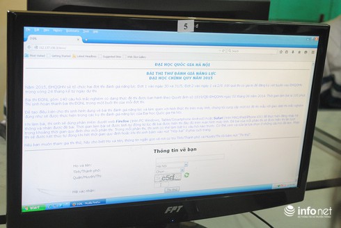 ĐHQGHN tổ chức thi thử bài thi đánh giá năng lực ĐH năm 2015 - ảnh 7