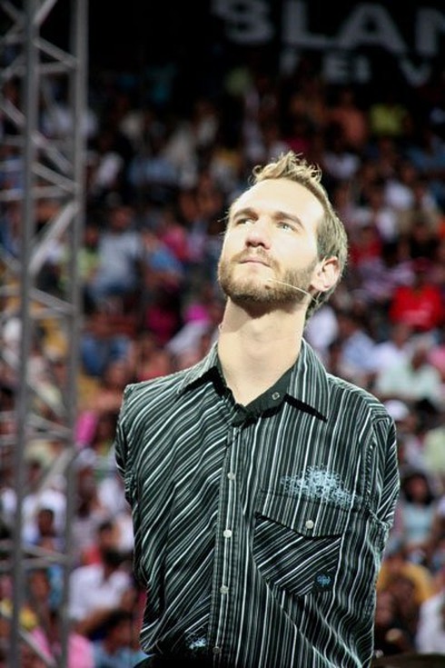 “Người không tay chân” đến VN truyền cảm hứng - ảnh 1