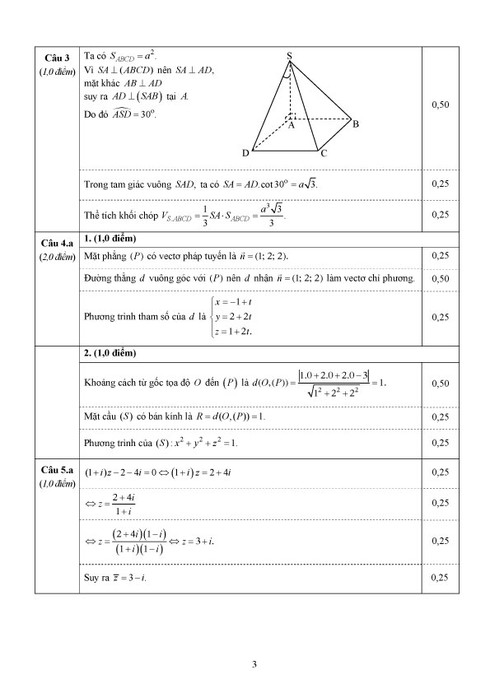 Đáp án chính thức môn thi tốt nghiệp THPT của Bộ GD-ĐT - ảnh 23