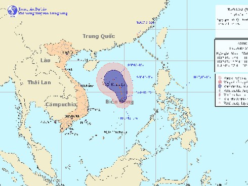 Một hiện tượng thời tiết dị thường trên biển Đông - ảnh 1