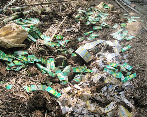 UBND tỉnh Thanh Hoá chỉ đạo làm rõ vụ chôn thuốc BVTV - ảnh 1