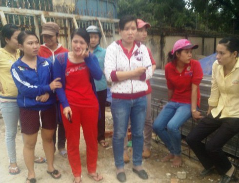 Nữ công nhân bị cán chết tại công ty - ảnh 1