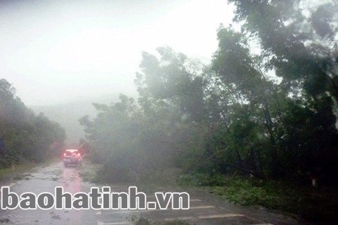 Những hình ảnh đầu tiên tại tâm bão số 10 - ảnh 10