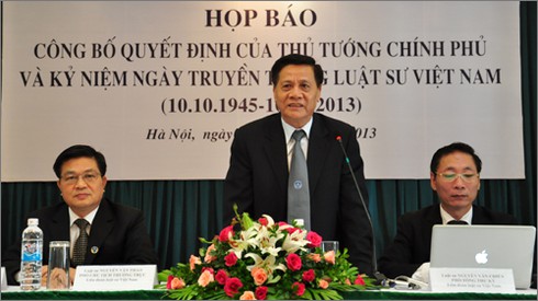 Công bố Ngày truyền thống Luật sư Việt Nam - ảnh 1