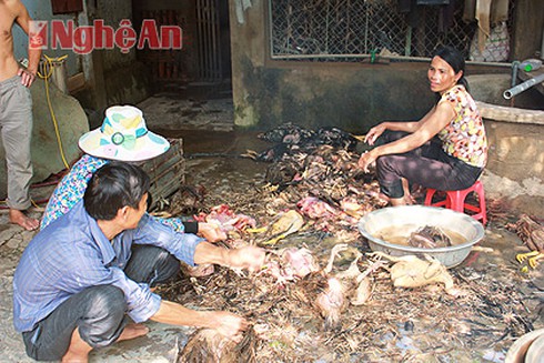Sau lũ dữ, chắt từng giọt nước sạch - ảnh 1