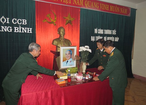Người Quảng Bình đếm ngược ngày Đại tướng về quê hương - ảnh 1