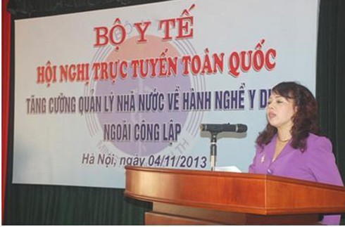 Chưa có biện pháp hữu hiệu quản lý y dược tư nhân - ảnh 1