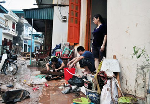 Quảng Ninh: Lũ lên bất ngờ, chính quyền không kịp trở tay - ảnh 3