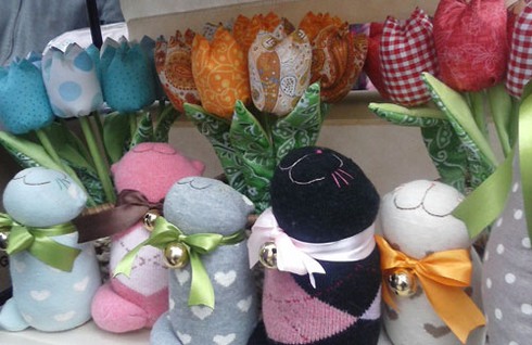 Lễ hội đường phố: Học sinh trổ tài với đồ handmade - ảnh 3