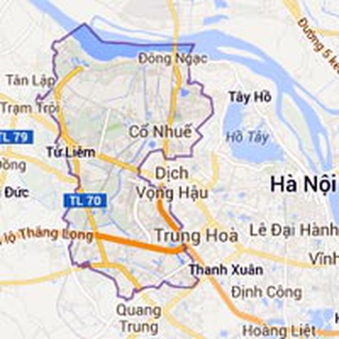 Hà Nội: Tách huyện Từ Liêm thành 2 quận mới - ảnh 1