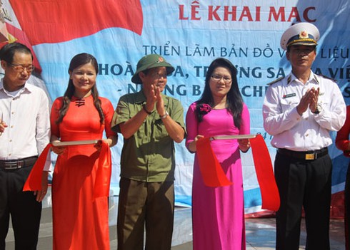 Triển lãm 120 tư liệu quý hiếm về chủ quyền biển đảo tại Trường Sa - ảnh 2