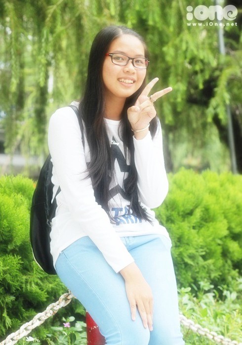 Chiêm ngưỡng chữ đẹp như in của nữ sinh lớp 11 - ảnh 2