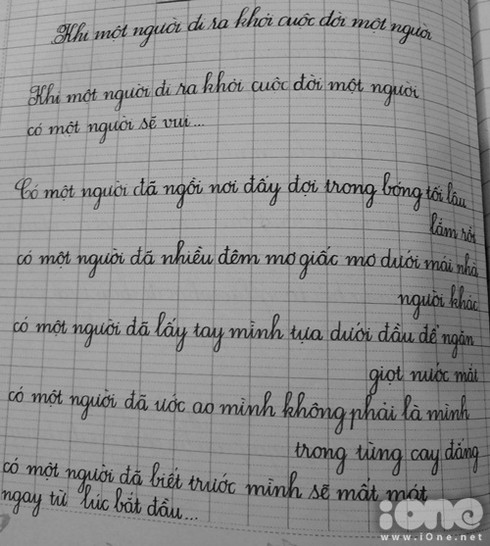 Chiêm ngưỡng chữ đẹp như in của nữ sinh lớp 11 - ảnh 5