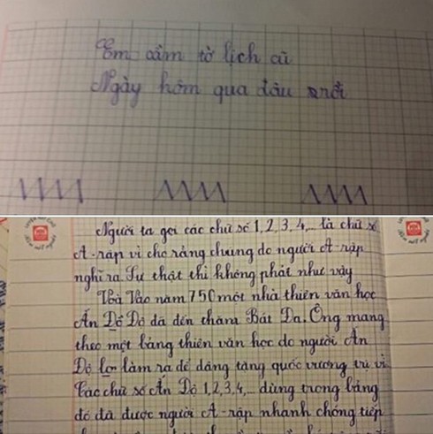 Á khôi làm cô giáo luyện chữ đẹp - ảnh 2