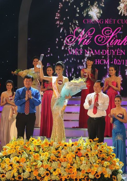 Ngắm hoa khôi Nữ sinh viên Việt Nam duyên dáng 2014 - ảnh 1