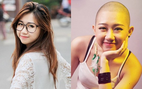 Tiết lộ về cuộc sống của 9X xinh đẹp cạo trọc đầu - ảnh 2