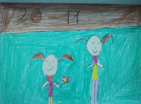 Ngộ nghĩnh bức tranh vẽ cô giáo của học sinh lớp 1 - ảnh 9