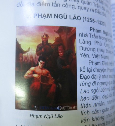 Lấy nhân vật hoạt hình ngoại lai làm chân dung danh tướng Việt Nam - ảnh 1