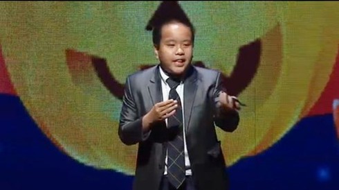 Xúc động với bài thơ tặng bố của thần đồng Đỗ Nhật Nam - ảnh 1