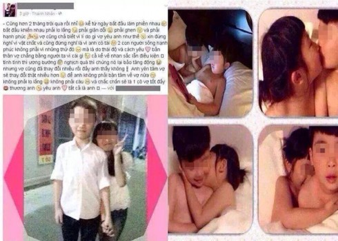 Cặp đôi 10x tung ảnh “nóng” và nỗi lo của bố mẹ - ảnh 1