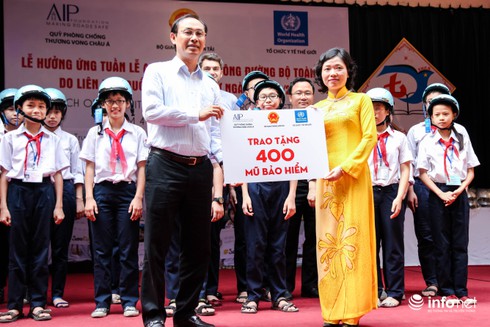 Phát động Tuần lễ an toàn giao thông dành cho trẻ em - ảnh 1