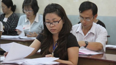 Hoàn thành chấm thi THPT quốc gia trước 20/7 - ảnh 1