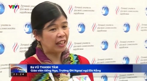 Cô giáo Việt Nam giành giải giáo viên giỏi tiếng Nga - ảnh 1