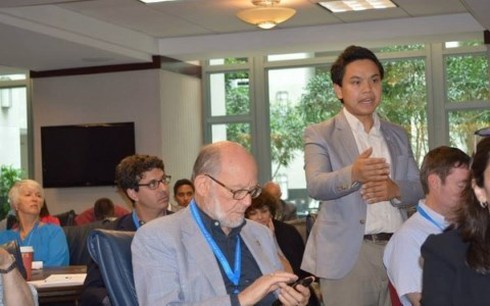 Chàng sinh viên 23 tuổi phát biểu trước trăm nghị sĩ Mỹ về Biển Đông - ảnh 1