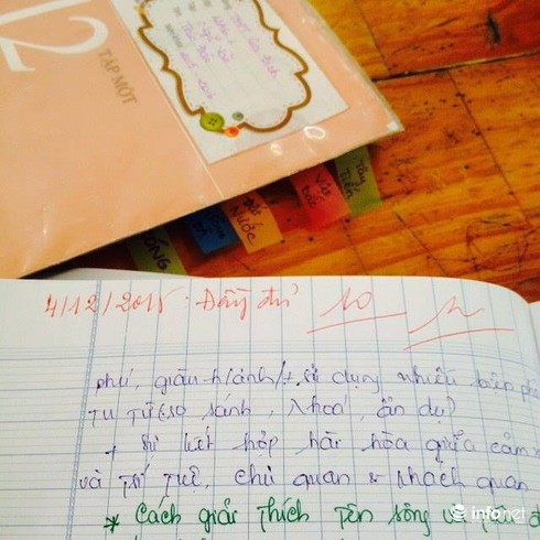 Vở Văn độc đáo của nữ sinh TP.HCM - ảnh 3