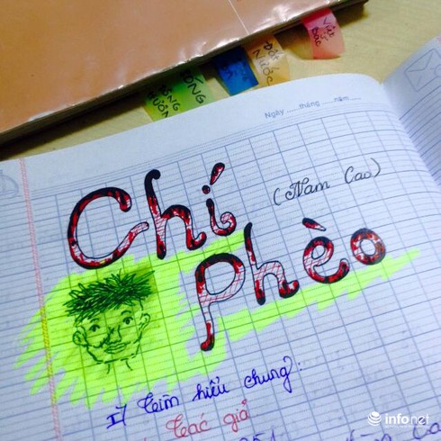 Vở Văn độc đáo của nữ sinh TP.HCM - ảnh 6