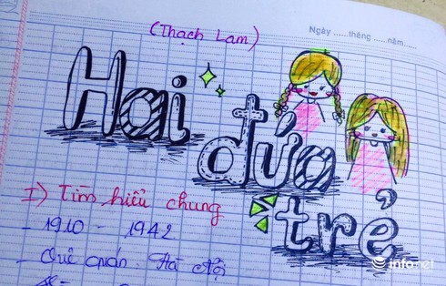 Vở Văn độc đáo của nữ sinh TP.HCM - ảnh 4