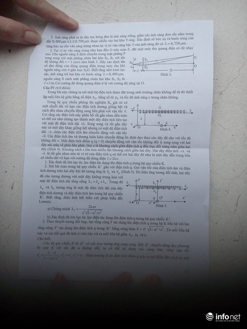 Đề thi học sinh giỏi THPT quốc gia môn Lý, Hóa, Sử - ảnh 2